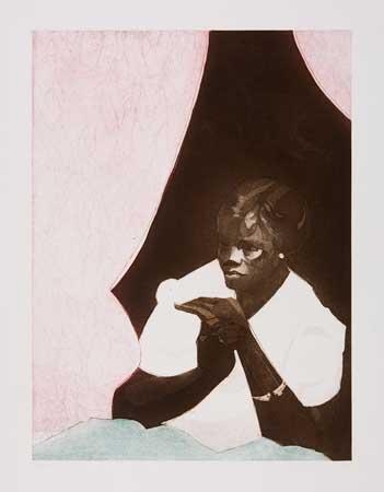 Lady by Ernest Crichlow, 1988