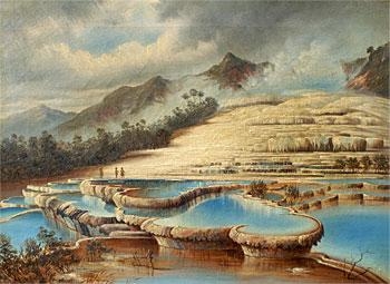 The White Terraces by Charles Blomfield, 1886