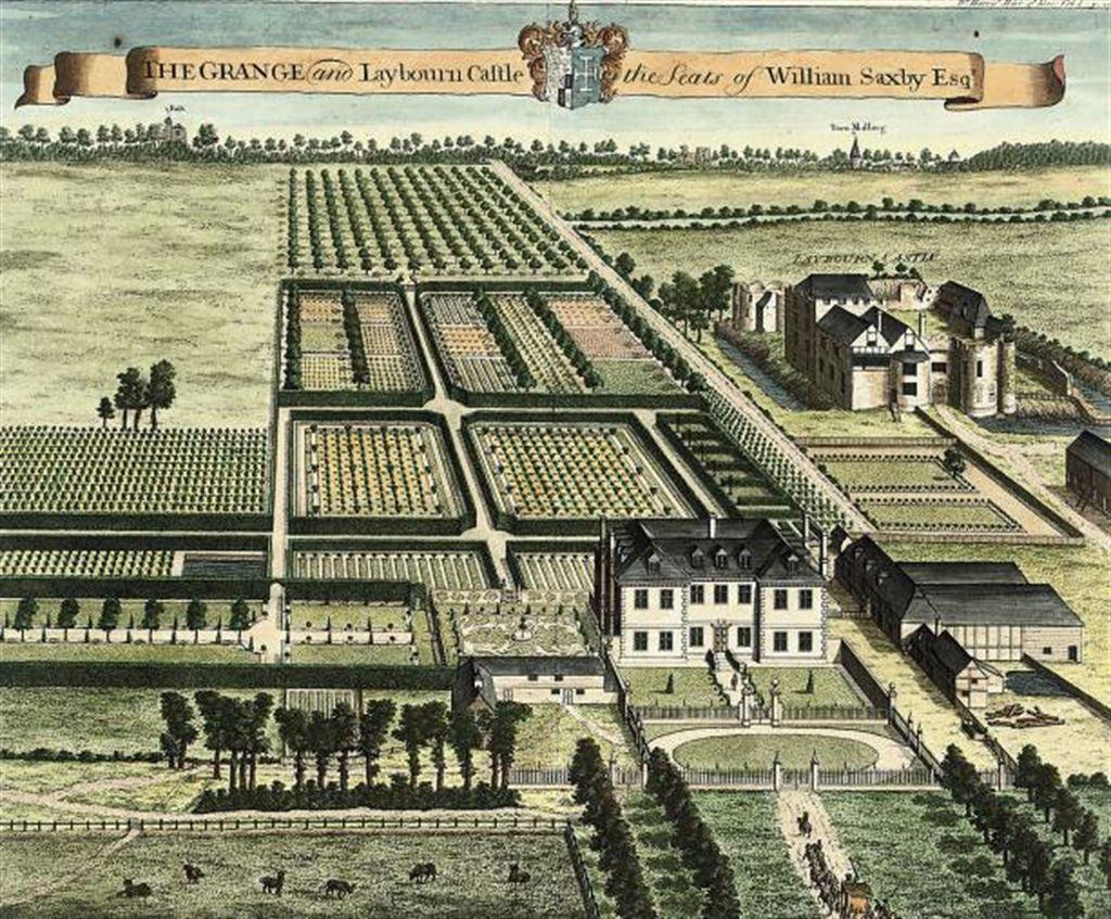 Artwork by Johannes Kip, eight handcoloured etchings, one uncoloured from Britannia Illustrata, Made of etchings