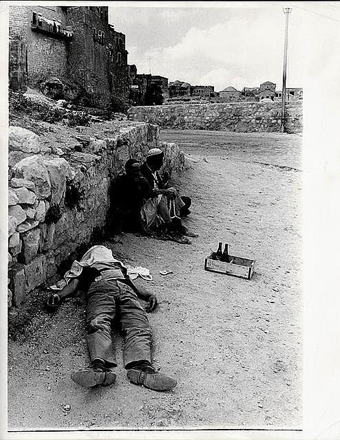 SCENE FROM 6-DAY WAR, GILLES CARON, 1967 by Gilles Caron