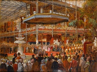 The Opening of The Great Exhibition - James Digman Wingfield
