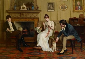 The patient competitors - Charles Haigh Wood