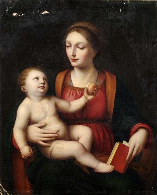 Bernardino Luini | The Virgin with Christ Child | MutualArt