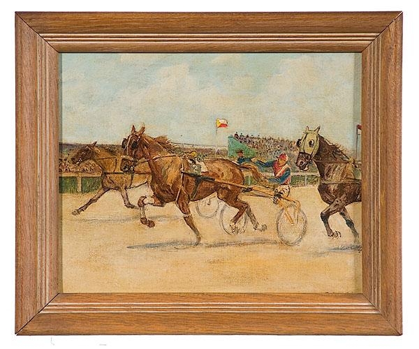 HARNESS RACE by Carl Franz Bauer