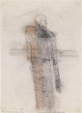 "Craftsman with Paralysed Arm" by Walter Pichler, 1987