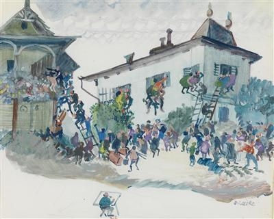 "Summer Guests and I" by Oskar Laske