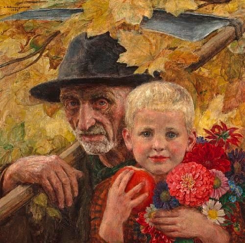 Youth and age by Alfred Schwarzschild, 1929