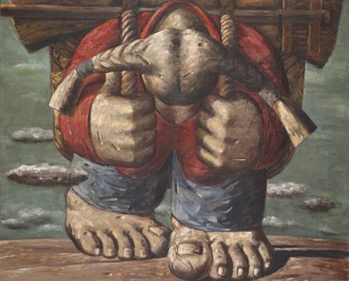 LAND OF CARRYING FIREWOOD by Guan Jian, 2005