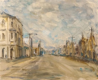 Australian street scene - Eleanor Gude