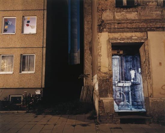 Almadstrasse (fruhere Gradierstrasse)/ Ecke Schendelgasse, Berlin by Shimon Attie,  1993