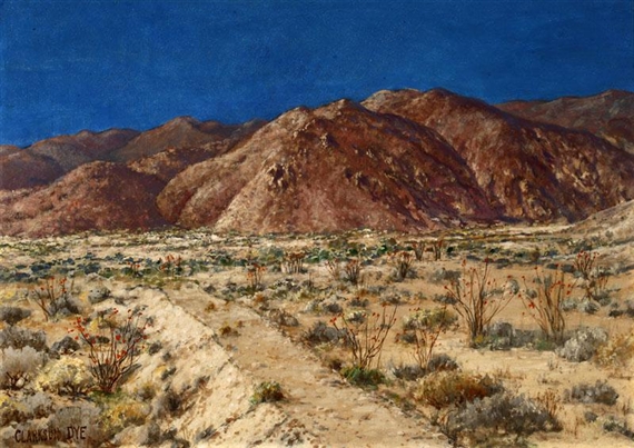 Borrego Desert, Ocotillo Forest by Clarkson Dye