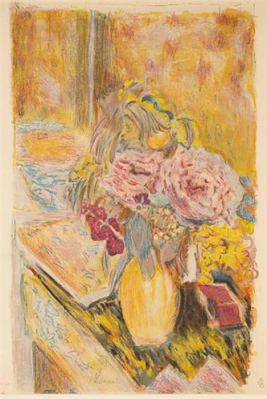 Les Fleurs, from Suite de 10 Lithographies en Couleurs
