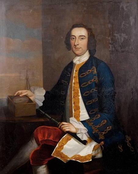 George Knapton | Portrait of Admiral Sir Hugh Palliser | MutualArt