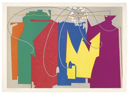Man Ray | The Rope Dancer Accompanies Herself with her Shadows (1972 ...