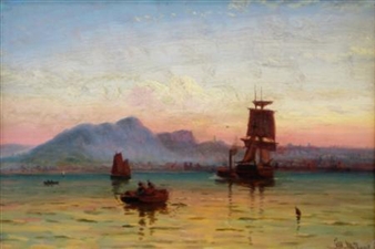 SHIPPING NEAR LEITH - John Watson McLea