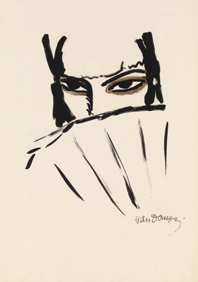 Kees Van Dongen、FEMME NUE ALLONGEE Kees van Dongen | Femme Allongée (ca. 1924) | Artsy