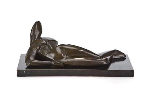 Alexander Archipenko | Small Reclining Torso (1910) | MutualArt