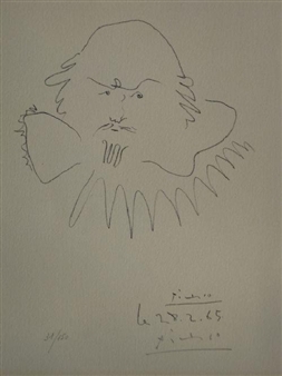 Picasso Pablo | Shakespeare #4 (1964) | MutualArt