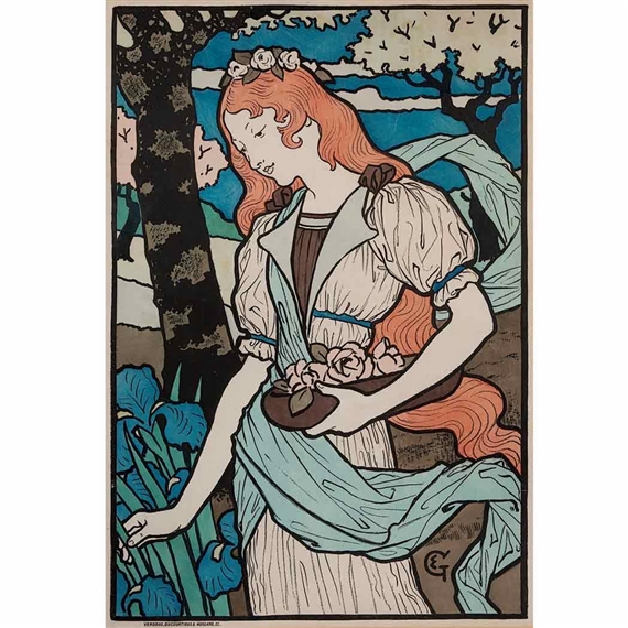 GRAFTON GALLERY by Eugène Grasset, 1893