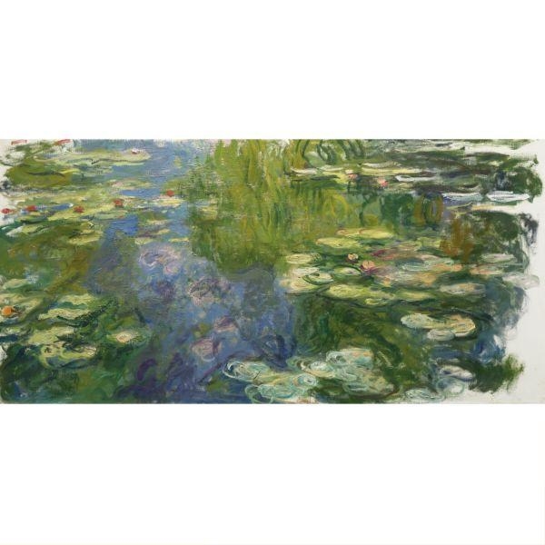 Artwork by Claude Monet, Le bassin aux nymphéas , Made of Oil on canvas