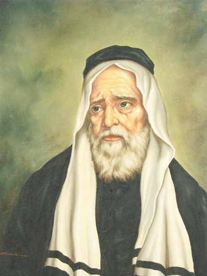 Portrait of a Rabbi by Gyorgy Szennik
