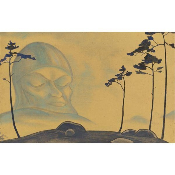 Dream of the Orient by Nicholas Roerich, 1920