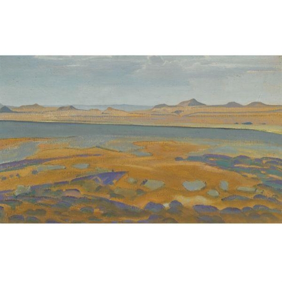 Landscape by Nicholas Roerich, circa 1920