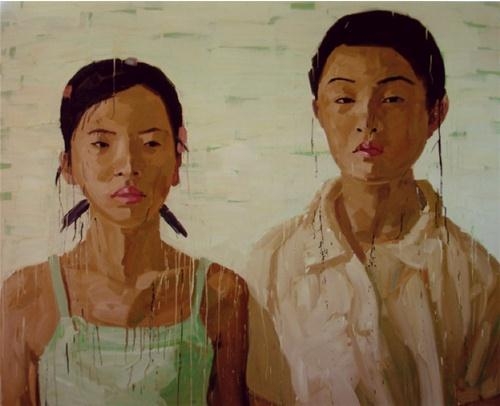 Jennifer and Friend by Zhong Chen, 2008