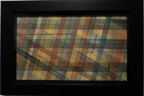 Artwork by Martin Metal, Abstract Composition, Made of Watercolour