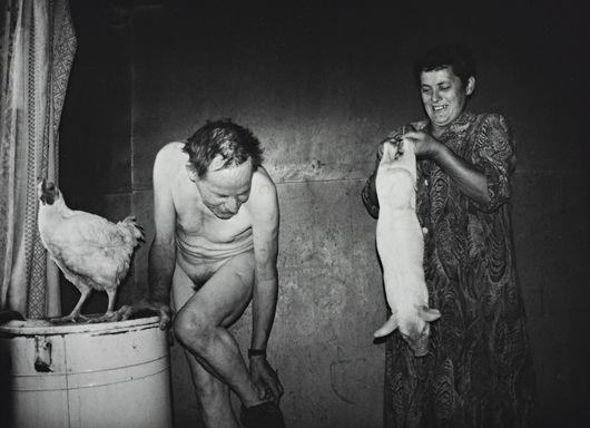 Artwork by Rimaldas Vikšraitis, Grimaces of the Weary Village, 40, 1998, Made of Gelatin silver print