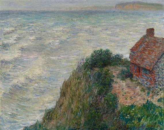 Maison de pêcheur au Petit Ailly by Claude Monet, 1882