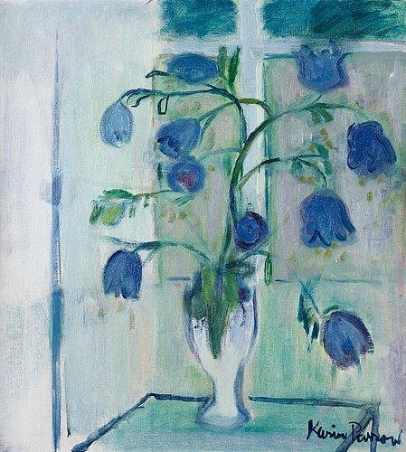 Blue flowers by Karin Parrow