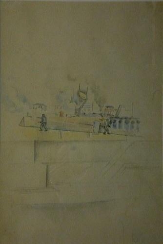 LES QUAIS by Alfred Reth, circa 1914