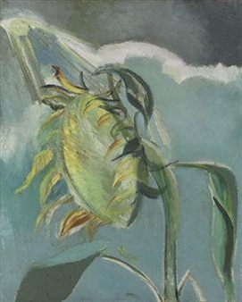 Sunflower and Sun - Paul Nash