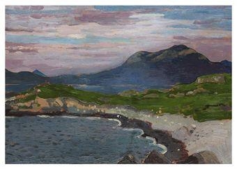 Renvyle, Co. Galway by Augustus Edwin John, 1917