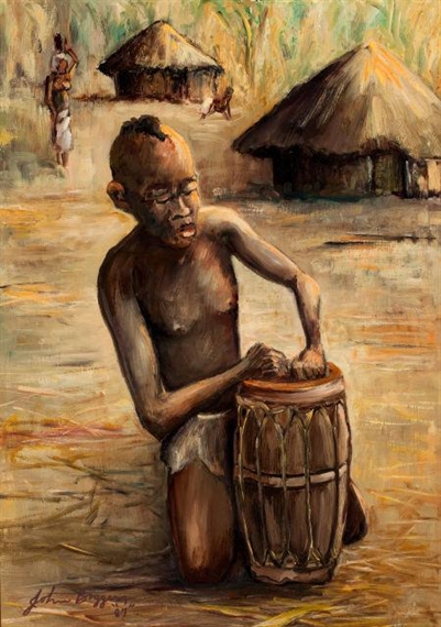 A Boy with a Drum