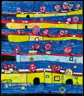 Cyclone Veena - Friedensreich Hundertwasser