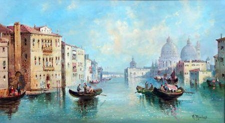 Venetian Waterway by William Meadows