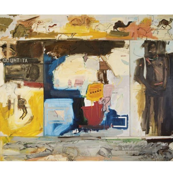 Larry Rivers Africa II ( in 5 parts) (1963) MutualArt