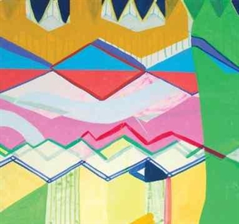 Galleries: An artist doing edgy, exhilarating things with color