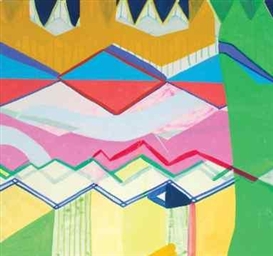 Galleries: An artist doing edgy, exhilarating things with color