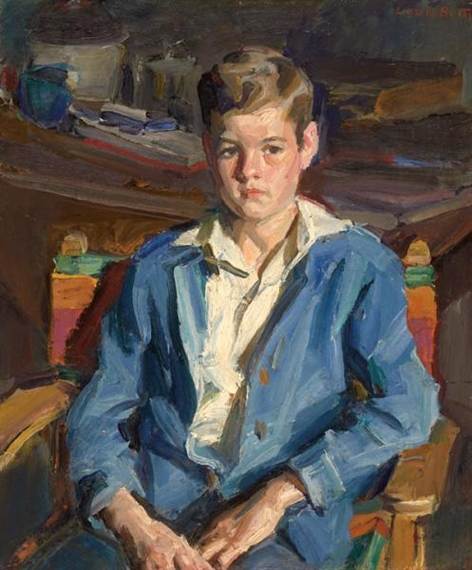 PORTRAIT OF A YOUNG BOY by Louis Betts