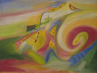 Abstract composition - Alma Biagi