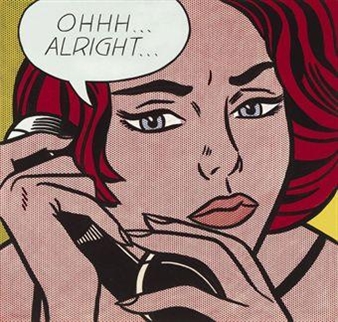 Ohhh...Alright... - Roy Lichtenstein