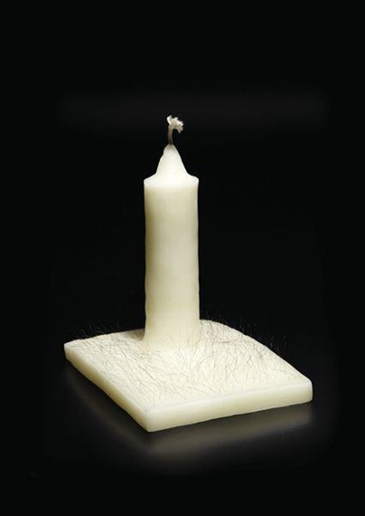 Untitled Candle by Robert Gober, 1991