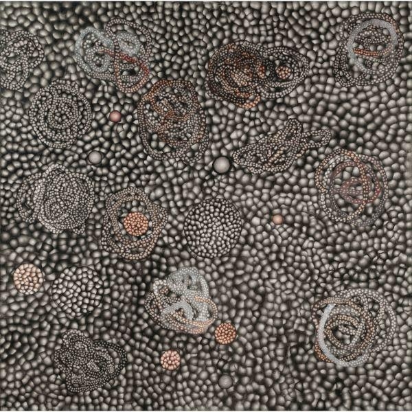 Ross Bleckner Sea and Mirror (1996) MutualArt