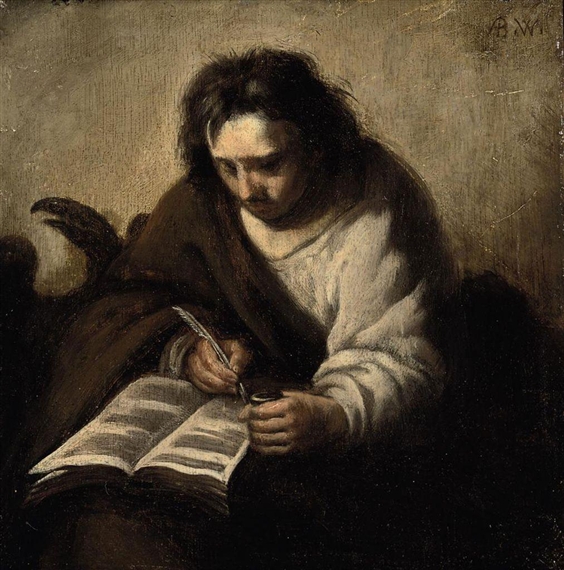 Saint Luke the Evangelist by Abraham Willaerts