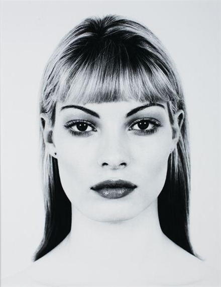 Untitled (01 10 04 02) (Model Series) by Valérie Belin, 2001