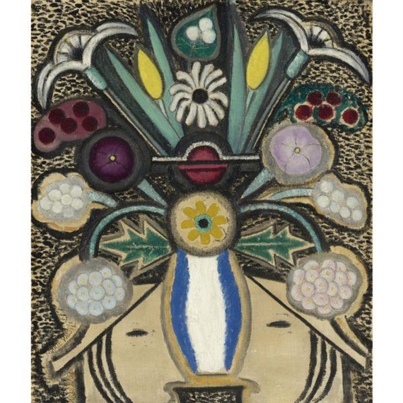 STILL LIFE WITH FLOWERS by Marie Vassilieff