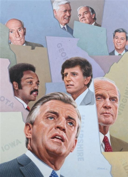 Lettick Birney | DEMOCRATIC PRESIDENTIAL PRIMARY, 1980 | MutualArt